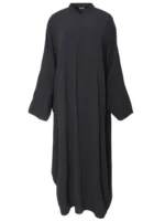 Black Crepe Everyday Kaftan