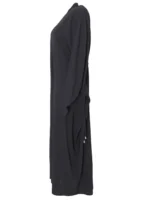 Black Crepe Everyday Kaftan