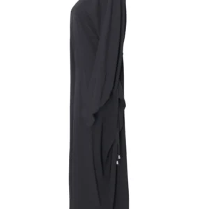 Black Crepe Everyday Kaftan