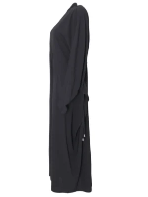 Black Crepe Everyday Kaftan