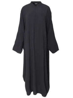 Black Crepe Everyday Kaftan