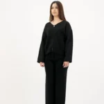 Carla Chic Zipper Sweater