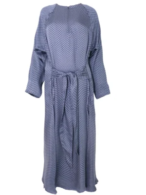 Khafiyah Satin Print Dress