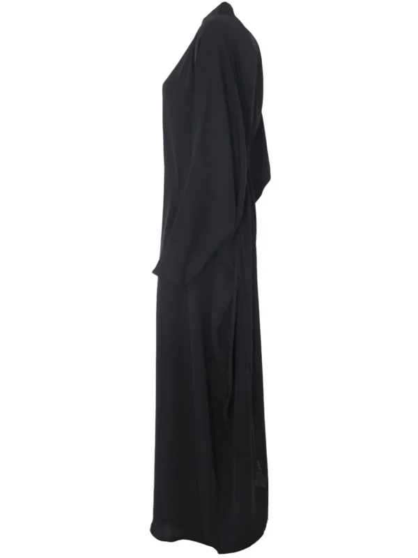 Premium Everyday Black Kaftan (Wide Cut)