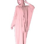 Rose Dust Madina Everyday Kaftan