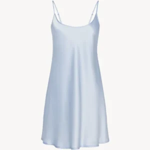 Azure Silk Short Slip