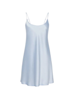 Azure Silk Short Slip