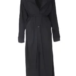 Black Jersey Lapel Jacket