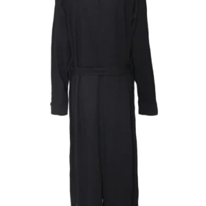 Black Jersey Lapel Jacket