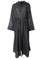 Black Khafiyah Jacket with Detachable hood