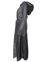 Black Khafiyah Jacket with Detachable hood