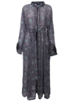 Chiffon Swirl Jacket With Signature Persia Embellished Motive