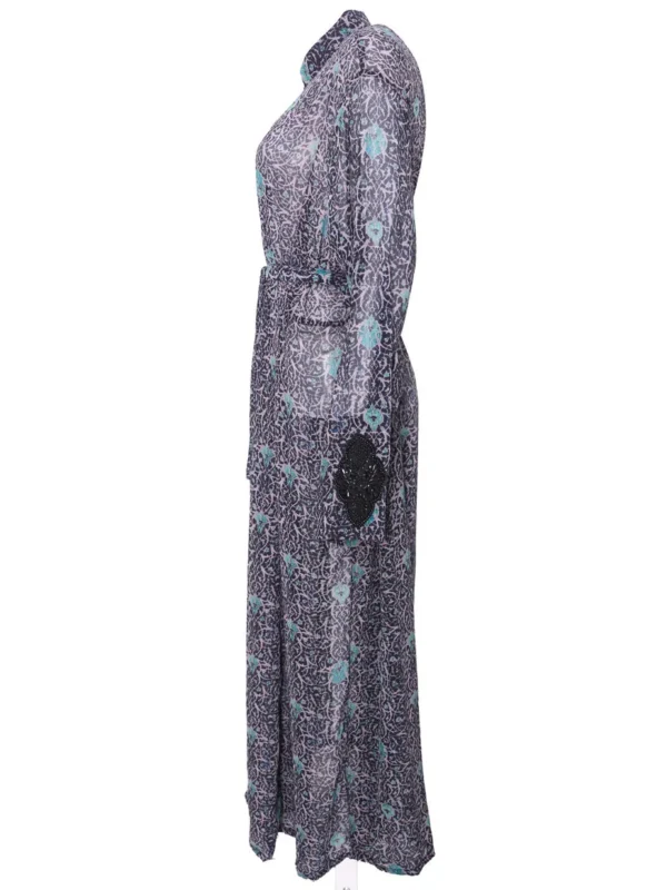 Chiffon Swirl Jacket With Signature Persia Embellished Motive