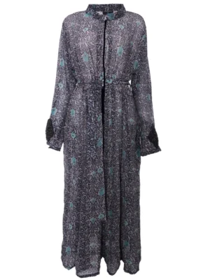 Chiffon Swirl Jacket With Signature Persia Embellished Motive