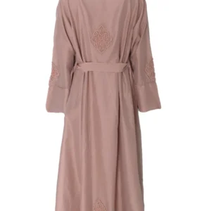 Cinnamon Silk Persia Jacket With Slip Set