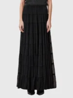 Eva Maxi Black Skirt
