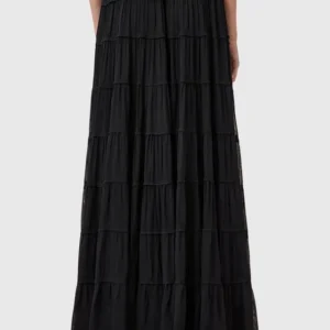 Eva Maxi Black Skirt