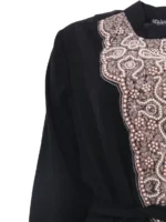 Gold Antique Embellished Jacket with Belt