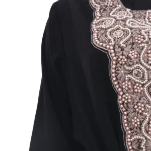 Gold Antique Embellished Jacket with Belt