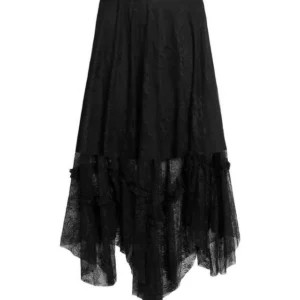 Josie Lace Black Skirt