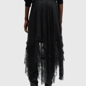 Josie Lace Black Skirt