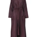 Naseej Maroon Side Embroidery Jacket