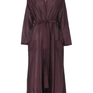 Naseej Maroon Side Embroidery Jacket