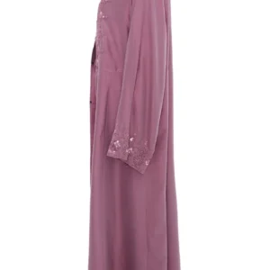 Pink Burj Embellished Jacket & Slip Set