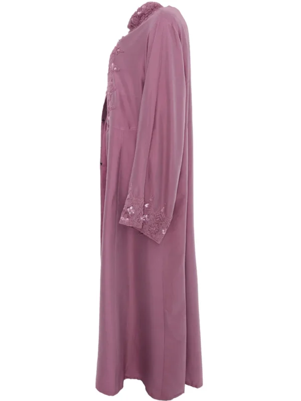 Pink Burj Embellished Jacket & Slip Set