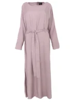 Pink Silk Persia Jacket With Slip Set