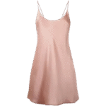Powder Pink Silk Short Slip
