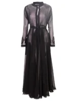 Sheer Persia Bias lace Jacket 3 Motives Signature Piece