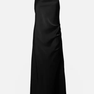 Silk Slit Slip Dress