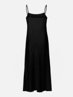 Silk Slit Slip Dress