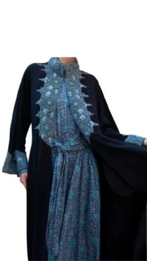 Blue Jewel Burj Embellished Jacket