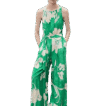 Belt Printed Jumpsuit