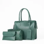 Clever Set Of 3 Bag Green