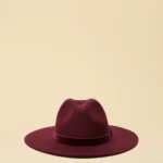 Grove Berry Red Wool Fedora