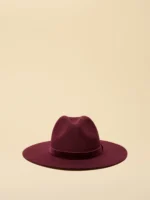 Grove Berry Red Wool Fedora