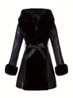 elegant-faux-fur-trimmed-pu-leather-jacket