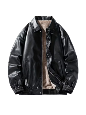 unisex-thickened-pu-leather-jacket