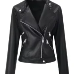 womens-faux-black-leather-jacket