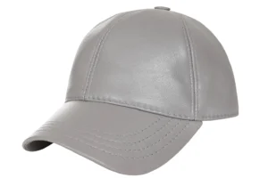 Genuine Lamb Nappa Leather Baseball Cap