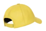 Leather Baseball Cap - Curved Peak Adjustable-1