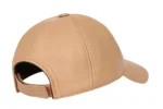 Premium Tan Leather Baseball Cap1