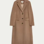 Longline Pure Wool Boyfriend Coat