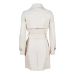 Rain Leather Short Jacket in Nappa Ivory-3