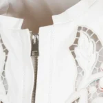 Women Laser-Cut Conny Leather Jacket-3