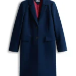 Wool Rich Single Breasted Collared Coat