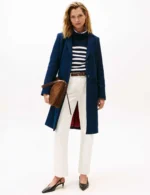 Wool Rich Single Breasted Collared Coat-2